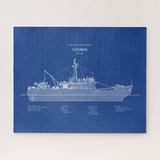 Puzzle USCG Cutter Storis wmec-38 - ABD (Horizontal)