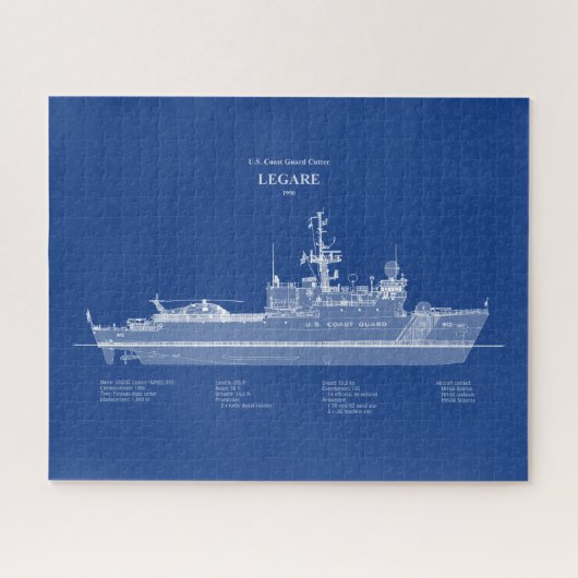 Puzzle USCG Legare wmec-912 - ABD (Horizontal)
