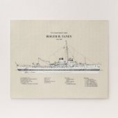 Puzzle USCG Roger B. Taney whec-37 - SBD (Horizontal)