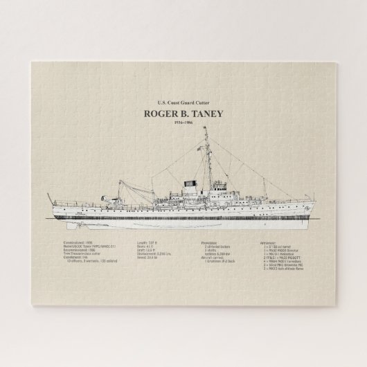 Puzzle USCG Roger B. Taney whec-37 - SBD (Horizontal)