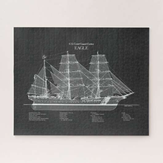 Puzzle USCGC Eagle wix-327 - PD (Horizontal)