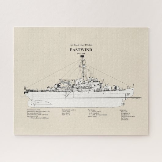 Puzzle USCGC Eastwind wagb-279 - SBD (Horizontal)