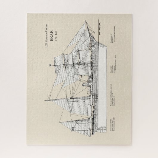 Puzzle USCGRC USRC Bear - SBD (Vertical)