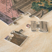 Puzzle Ushigome Kagurazaka Tsuchiya Koitsu shin art hanga (Côté)