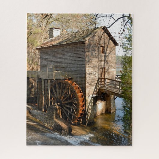 Puzzle Usine à eau vintage (Vertical)