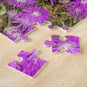 Puzzle Usine de Glace Fleurs Violettes (Niveau Difficile) (Côté)