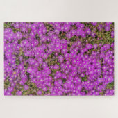 Puzzle Usine de Glace Fleurs Violettes (Niveau Difficile) (Horizontal)