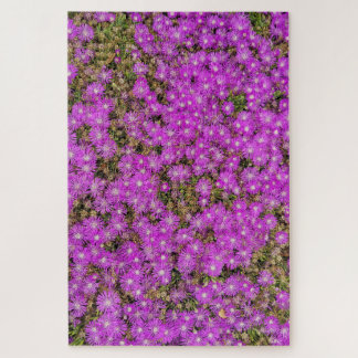 Puzzle Usine de Glace Fleurs Violettes (Niveau Difficile)