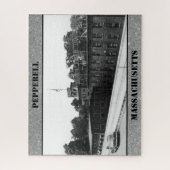 Puzzle Usine de papier historique à Pepperell Massachuset (Vertical)