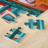 Puzzle Usine d'oeufs de Pâques mignonne (Côté)