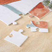 Puzzle Usine succulente pour aquarelle de cactus (Côté)