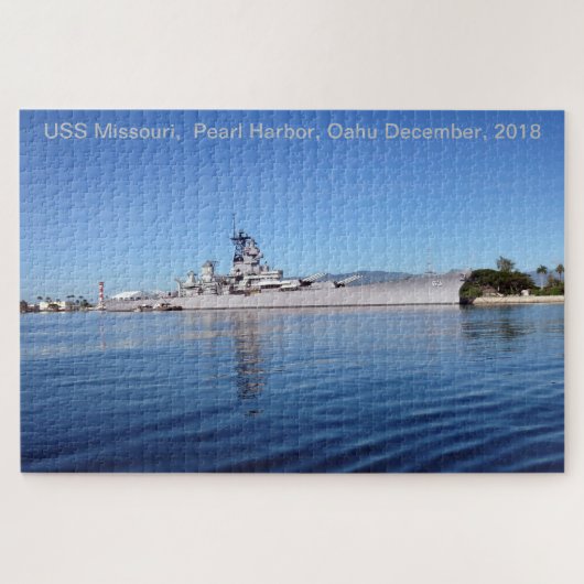 Puzzle USS Missouri (Horizontal)