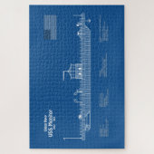Puzzle USS Monitor - Plan de plan d'expédition ABD (Vertical)