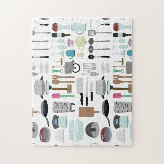 Puzzle ustensiles cuisine (Vertical)