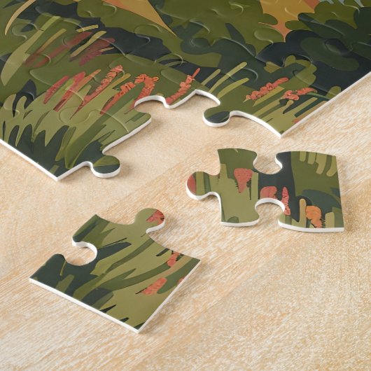 Puzzle Utah Elk (Côté)