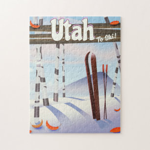 Puzzle Utah pour skier !