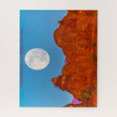 Puzzle Utah Windows Rock. voeux de Noël (Vertical)