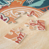 Puzzle Vacances balnéaires Waikiki Bay Hawaii (Côté)