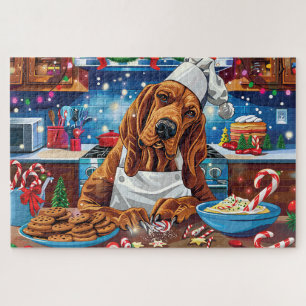 Puzzle Vacances de Bloodhound pour la pâtisserie des Fête