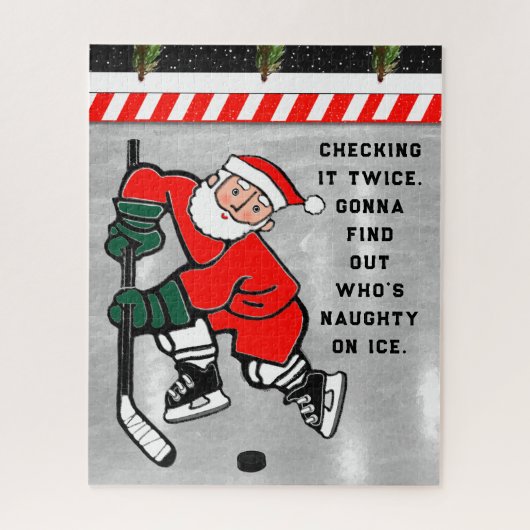 Puzzle Vacances de hockey (Vertical)