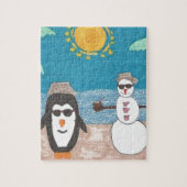 Puzzle Vacances de Noël (Vertical)