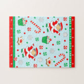 Puzzle Vacances de Noël de volley-ball (Horizontal)