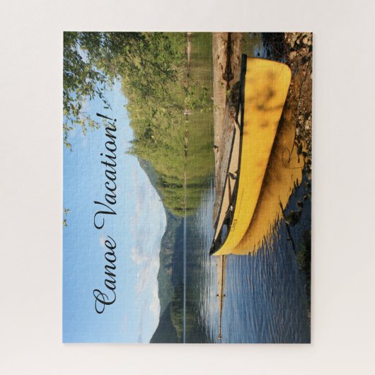 Puzzle Vacances en canot (Vertical)