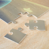 Puzzle Vacances Festive De Père Noël Whimsical Et Reindee (Côté)