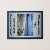 Puzzle Vacances personnalisées de surprise (Horizontal)