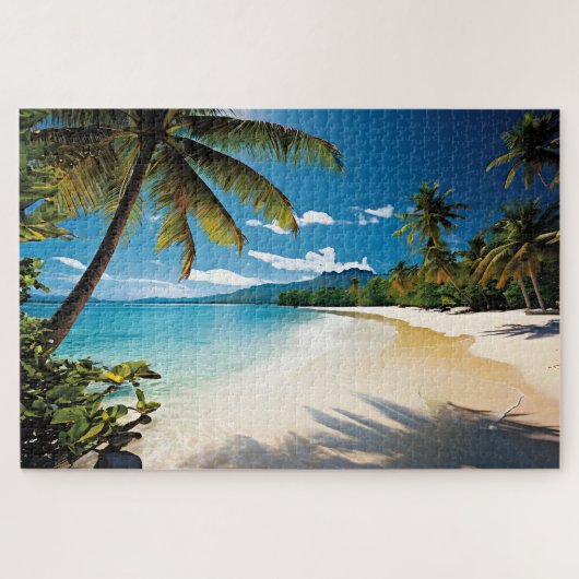Puzzle Vacances Plage Tropicale (Horizontal)