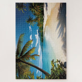 Puzzle Vacances Plage Tropicale (Vertical)