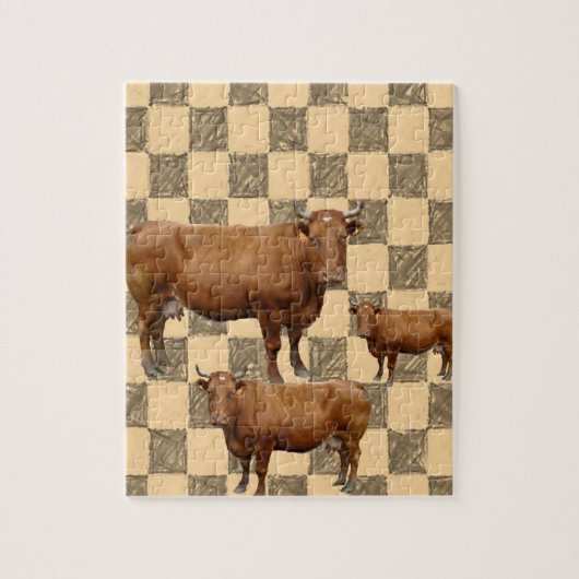 Puzzle Vache (Vertical)