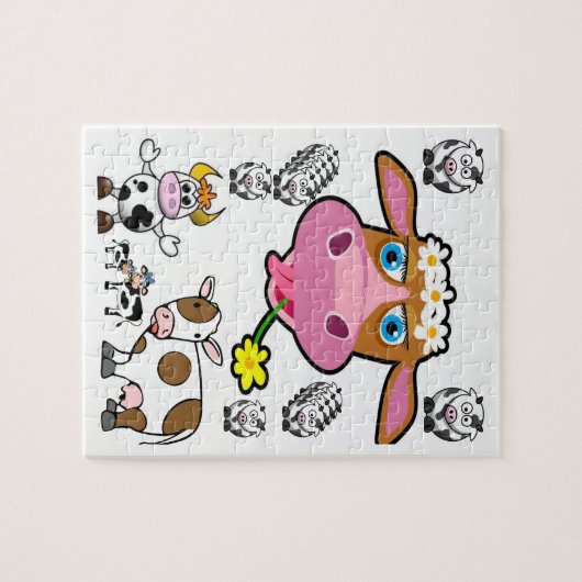 Puzzle Vache (Horizontal)
