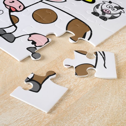 Puzzle Vache (Côté)