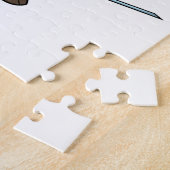 Puzzle Vache comme infirmière avec coeur et seringue (Côté)