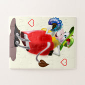 Puzzle Vache de mode (Horizontal)