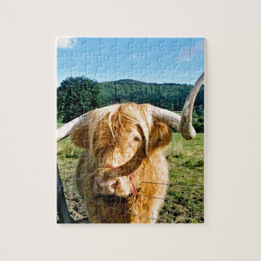 Puzzle Vache des montagnes (Vertical)