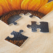 Puzzle Vache highland tournesol (Côté)
