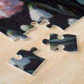 Puzzle Vache Holstein dans les fleurs Agritourisme peintu (Côté)