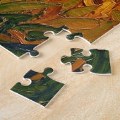 Puzzle Vache mignonne en impasto à la ferme  (Côté)