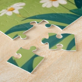 Puzzle Vache mignonne sur ferme pour enfants péronisés (Côté)