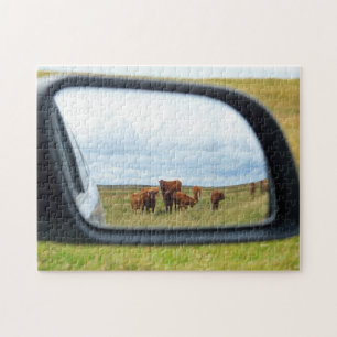 Puzzle Vaches dans le miroir