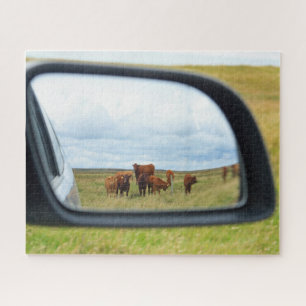 Puzzle Vaches dans le miroir