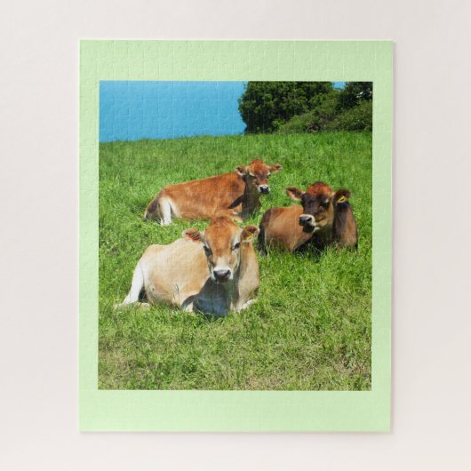 Puzzle Vaches du Jersey (Vertical)