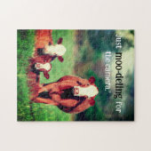 Puzzle Vaches en pâturage (Horizontal)