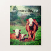 Puzzle Vaches en pâturage (Vertical)