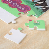 Puzzle Vaches faisant de la crème épaisse dessin animé dr (Côté)