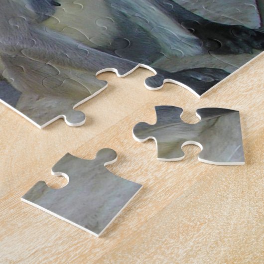 Puzzle Vaches saintes Inde. (Côté)