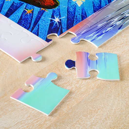 Puzzle Vague à Père Noël (Côté)