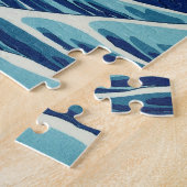 PUZZLE VAGUE DE KANAGAWA EN ARRIÈRE - PLAN DE NUIT STARRY (Côté)